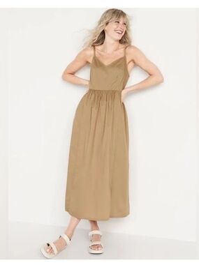 Old Navy midi dress with adjustable straps